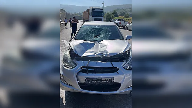 Yolun karşısına geçmeye çalışan iki çocuk annesi hayatını kaybetti