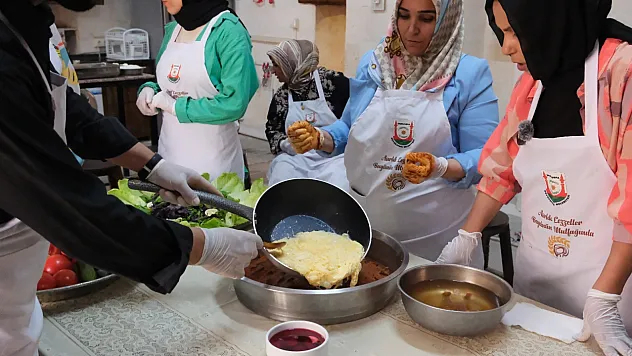 Yöresel yemekler gelecek nesillere aktarılıyor