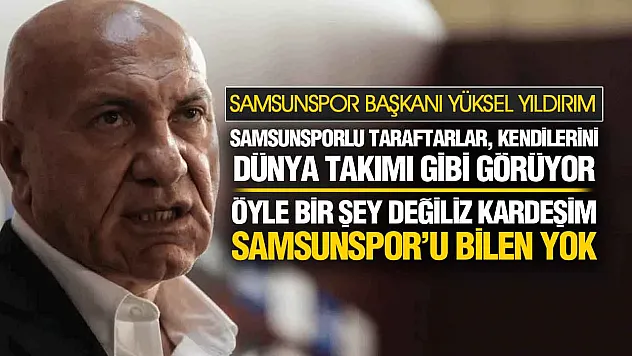 Yüksel Yıldırım'dan transfer itirafı: taraftar istiyor diye çılgınlık yapamam