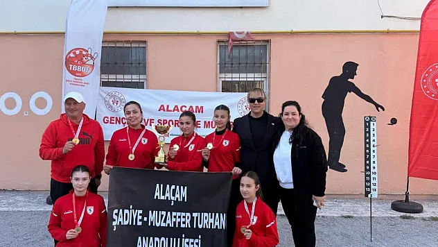 Okul Sporları Bocce İl Şampiyonası Alaçam'da yapıldı