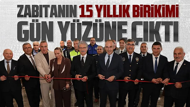 Zabıta memurunun 15 yıllık nostalji koleksiyonu sergide buluştu