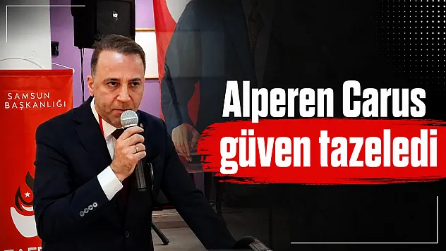 Zafer Partisi Samsun'da Alperen Carus Güven Tazeledi