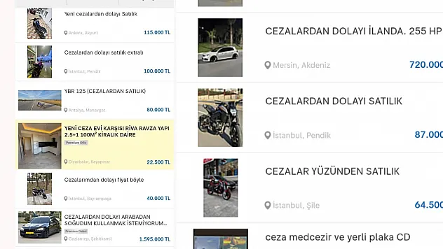 Zamlı trafik cezaları ilan piyasasını vurdu: Cezadan dolayı satılık akımı başladı