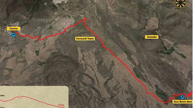 Ziyaretçilerin Erciyes Dağı'ndaki yürüyüş keyfi
