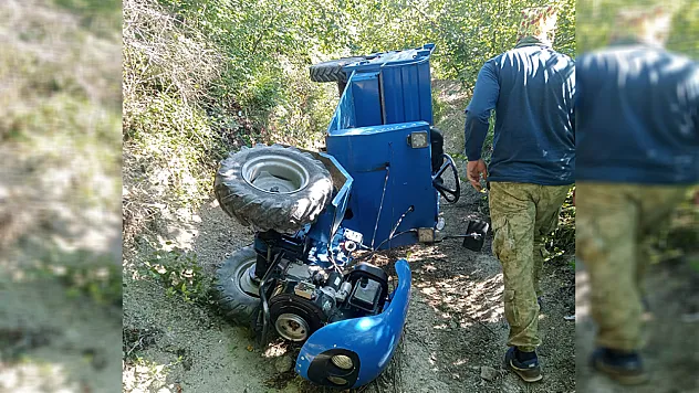 Zonguldak'ta pat pat devrildi: 5 yaralı