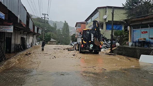 Zonguldak'ta sağanak hayatı olumsuz etkiledi! Heyelanlar meydana geldi