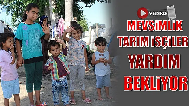 MEVSİMLİK İŞÇİLER YARDIM BEKLİYOR