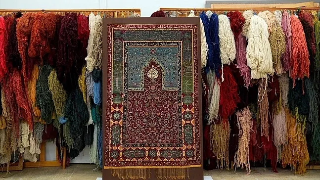 500 yıllık saray seccadeleri sergilenmeye hazırlanıyor