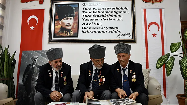 Depremzede gazi, Kıbrıs Barış Harekatı'na katılmanın gururunu yaşıyor