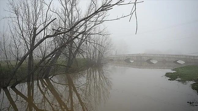 Meriç Nehri'nin debisi düşmeye başladı