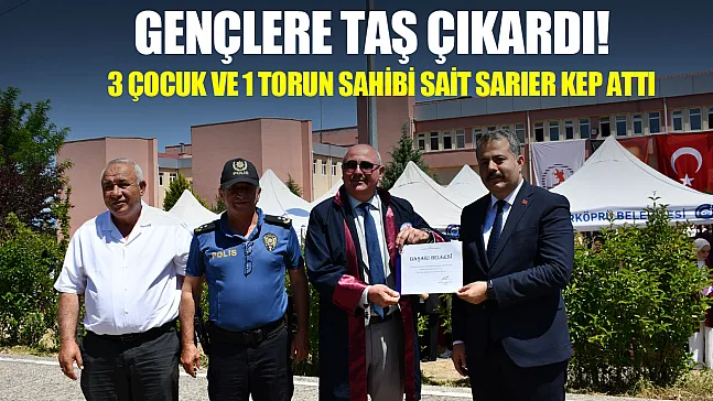 Samsun'da azmin güzel örneği: 56 yaşında üniversiteyi birincilikle bitirdi