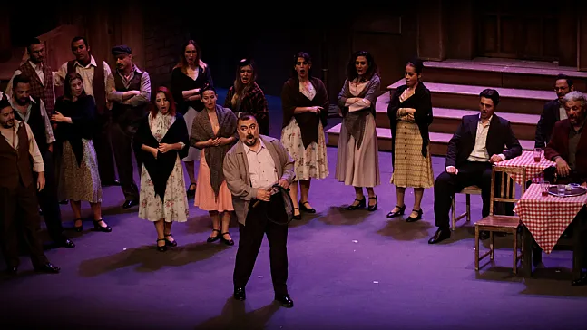 Samsun'da opera şöleni: SAMDOB 'Cavalleria Rusticana'yı sahneledi