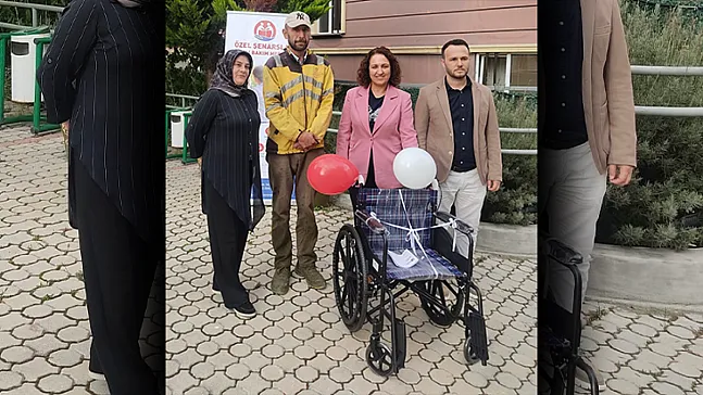 Samsun'da örnek uzlaşma: Tehdit soruşturması tekerlekli sandalye bağışıyla tatlıya bağlandı