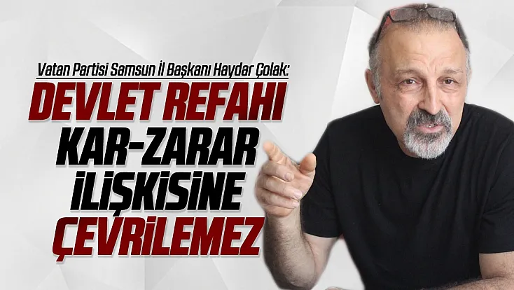 Haydar Çolak’tan Ekonomi Mesajı