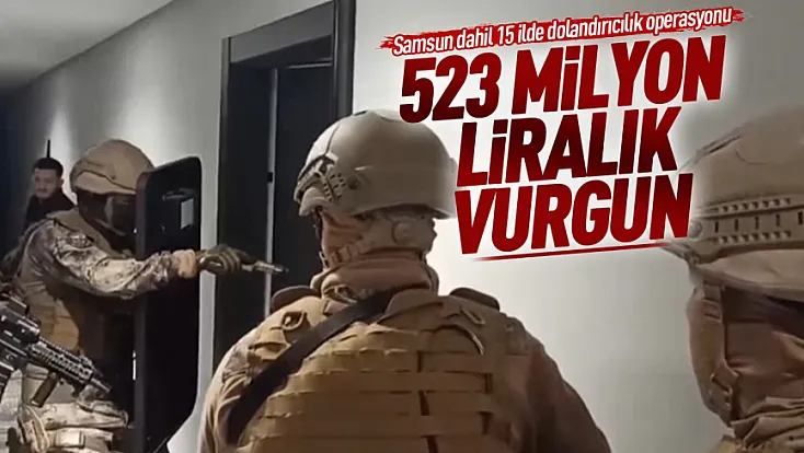 15 İlde dolandırıcılık operasyonu: 174 şüpheli tutuklandı