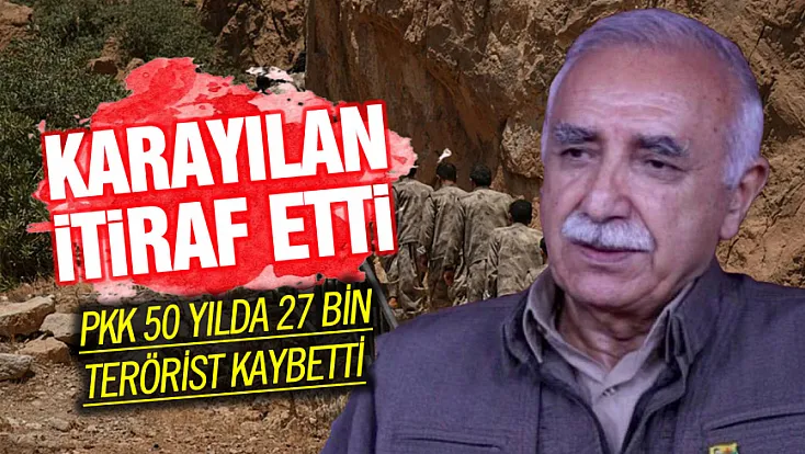 27 Bin PKKlı terörist öldürüldü