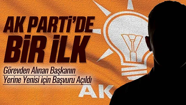 AK Parti Terme, ilçe başkanını arıyor