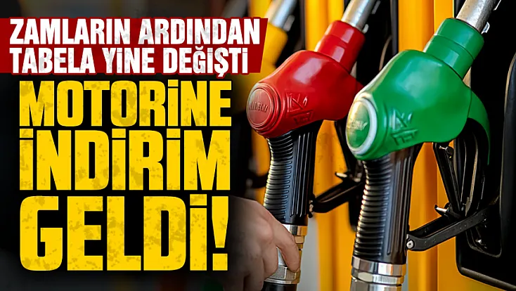 Akaryakıtta zam yağmuruna indirim molası: Motorinin litre fiyatı düştü