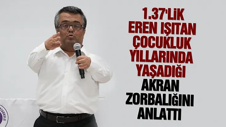 Akran zorbalığına maruz kaldı, şimdi öğrencilere umut oluyor