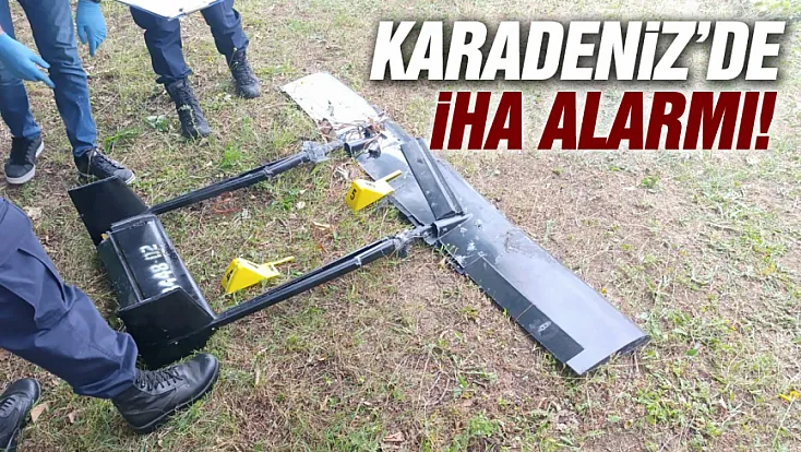 Alaçam'da Bulunan Gizemli İHA İncelemeye Alındı