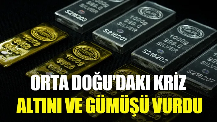 Altın ve gümüşte savaşın ardından ibre tersine döndü