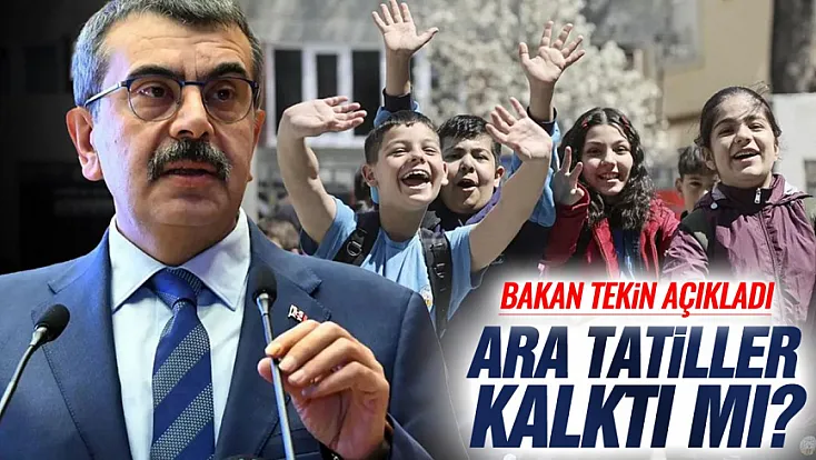 Ara Tatil tartışmaları son buldu