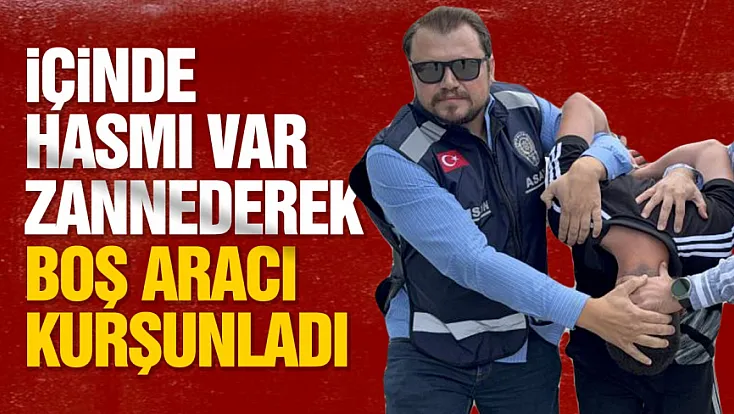 Atakum'da boş otomobile kurşun yağdıran şüpheli yakalandı
