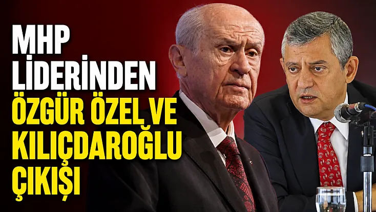 Bahçeli’den Muhalefete Sağduyu Çağrısı