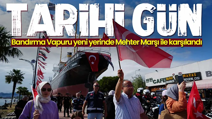 Bandırma Vapuru artık Tütün İskelesi'nin yanında