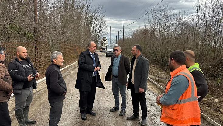 Biçme–Muslubey yol çalışmaları sürüyor