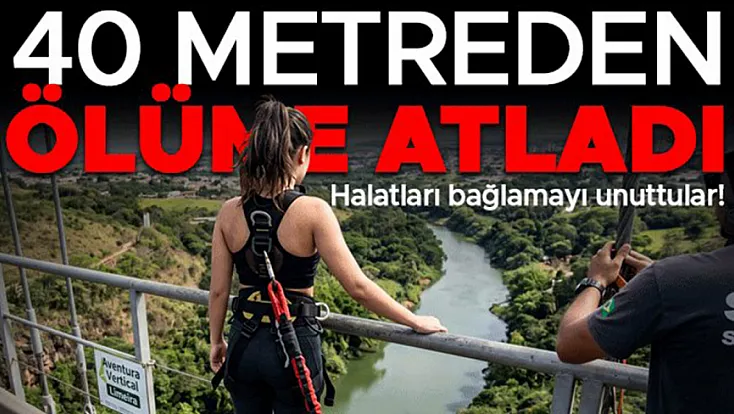 Brezilya’da halatla atlama faciası