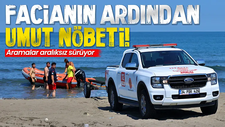 Çarşamba'da Alabora Olan Teknede Kayıp Şahıs İçin Umutlu Bekleyiş Sürüyor