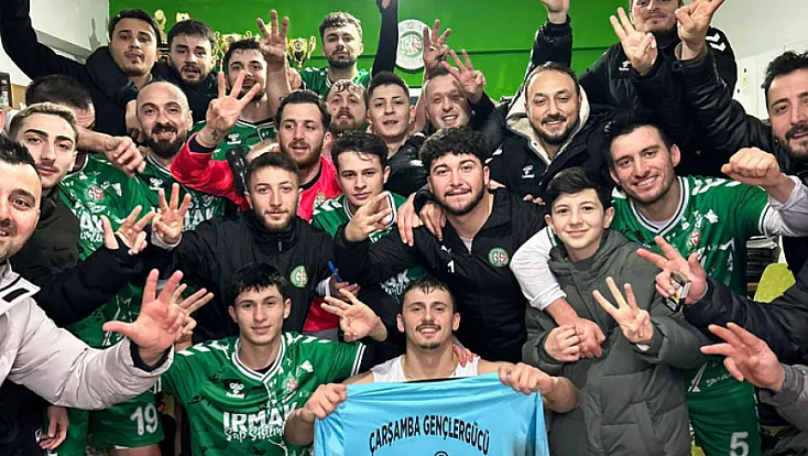 Çarşamba Gençlergücü’nden kritik galibiyet