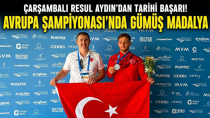 Çarşambalı Resul Aydın'dan tarihi başarı