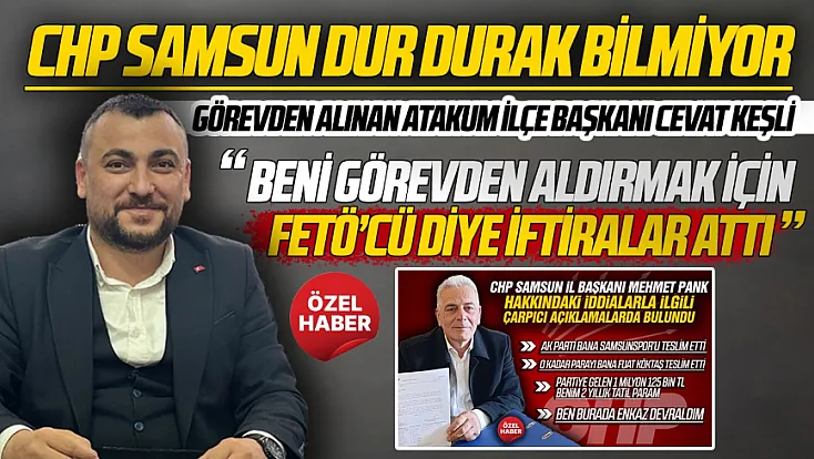 Cevat Keşli, ‘İl Başkanı Pank yalan konuşuyor’