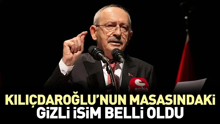 CHP Kulislerinde Adaylık Bombası