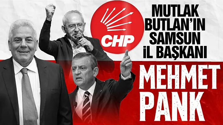 CHP’nin Yeni İl Başkanı Mehmet Pank oldu