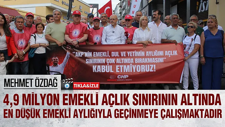 CHP ve DİSK Emekli-Sen'den ortak tepki: ‘Emekli, dul ve yetim açlık sınırının altında yaşamaya mahkum ediliyor’