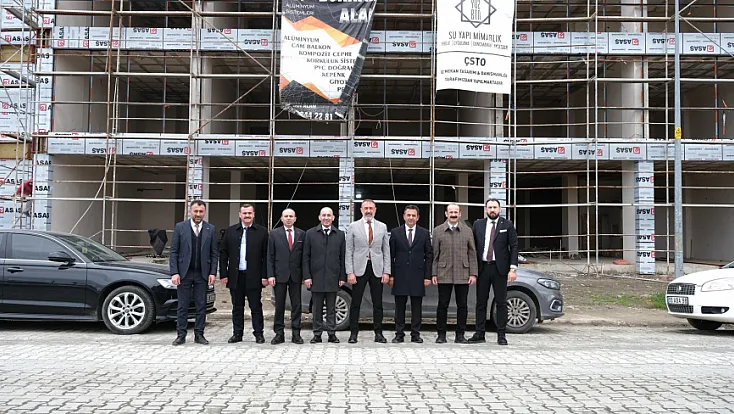 ÇTSO yeni hizmet binasında sona doğru