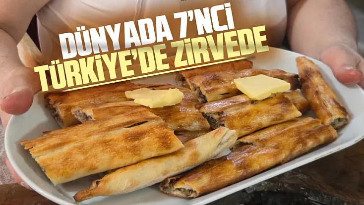 Dünyanın en iyi 7'nci lezzeti Samsun pidesi Türkiye'nin zirvesinde