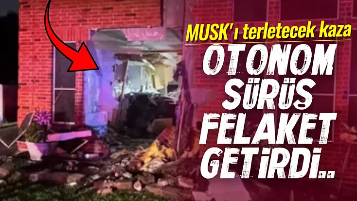 Elon Musk'ı terletecek otonom sürüş kazası