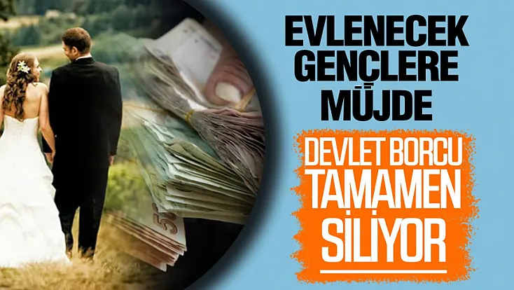 Evleneceklere müjde faizsiz evlilik kredisinde şartlar ve tutarlar değişti!