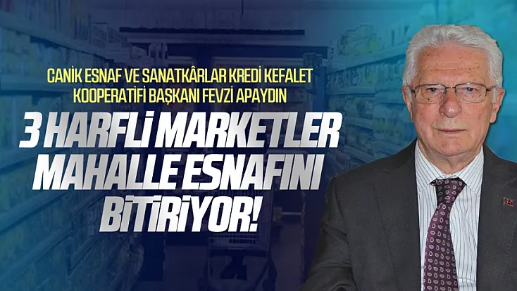 Fevzi Apaydın'dan 3 Harfli Market Çıkışı