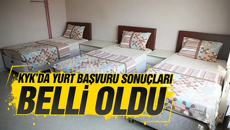 GSB yurt başvuru sonuçları açıklandı