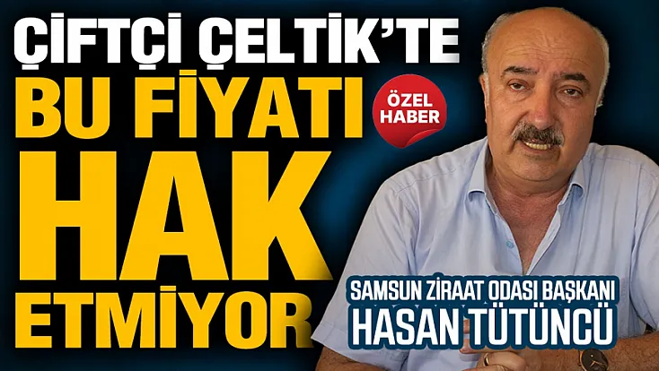 Hasan Tütüncü: ‘Eylem yaptık çeltik fiyatı daha da düştü’