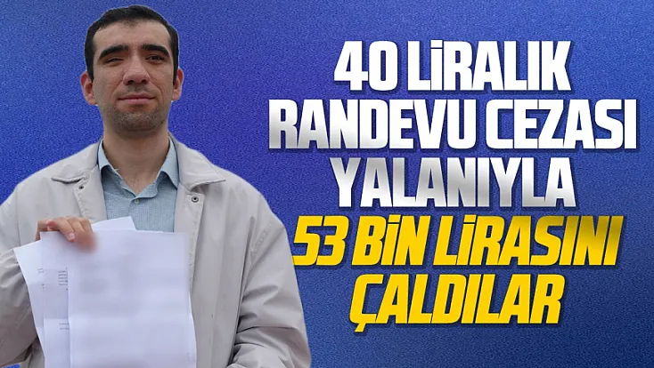 Hastane randevusu almak isteyen görme engelli dolandırıldı