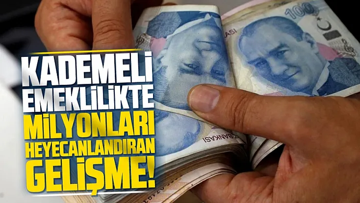 Kademeli emeklilikte yeni gelişme! Milyonların gözü Meclis’te