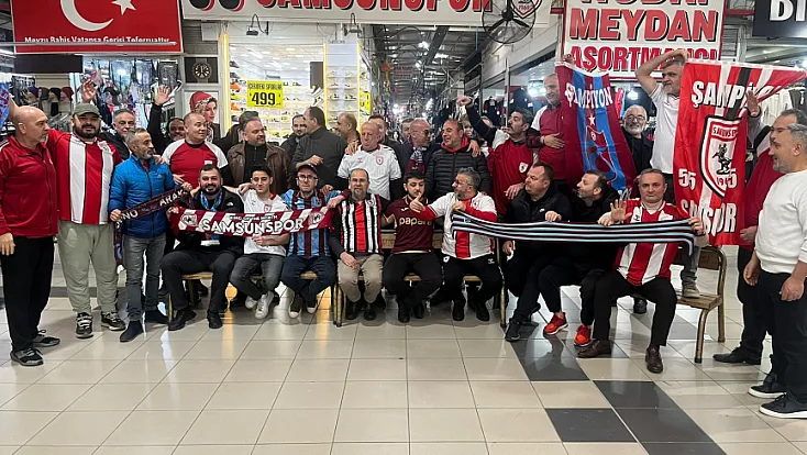 Karadeniz derbisi öncesi dostluk görüntüleri