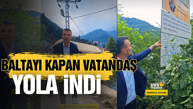 Karayolları çalışmayınca iş vatandaşa düştü