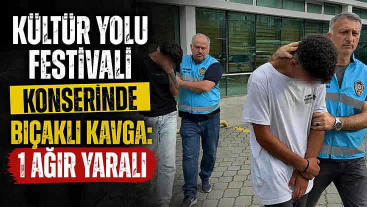 Kültür Yolu Festivali konserinde bıçaklı saldırı: 2 çocuk cezaevine gönderildi